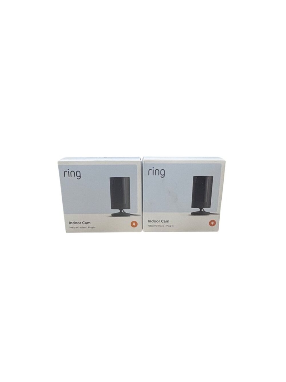Lot of 2 Ring Indoor Cam (2nd Generation) Smart Plug in Security: Wifi: Black